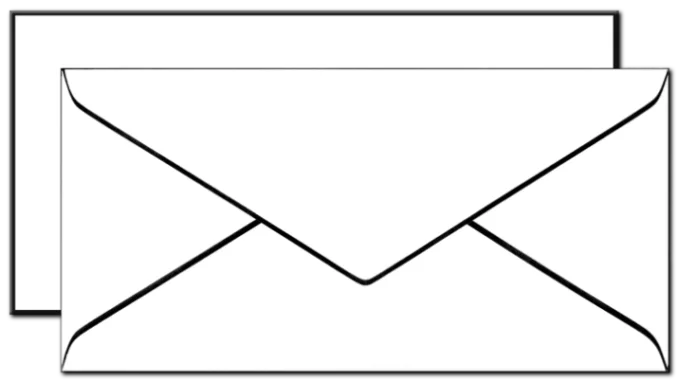 Trauerbriefumschläge